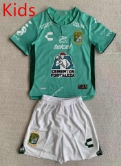 2023-2024 Club León Home Green Kids/Youth Soccer Uniform-AY