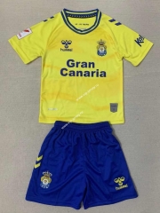 2023-2024 UD Las Palmas Home Yellow Soccer Unifrom-AY