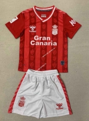 2023-2024 UD Las Palmas 2nd Away Red Soccer Unifrom-AY