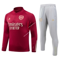 (S-3XL) 2023-2024 Arsenal Date Red Thailand Soccer Tracksuit Uniform-GDP