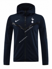 2023-2024 Tottenham Hotspur Royal Blue Thailand Soccer Jacket With Hat-LH