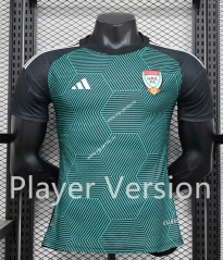 Player Version 2024-2025 UAE Green Thailand Soccer Jersey AAA-9380