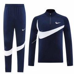 Nike Royal Blue Thailand Soccer Tracksuit-LH