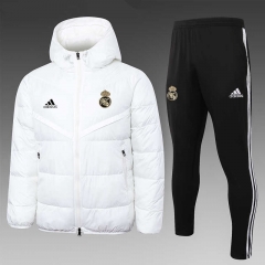 2023-2024 Real Madrid White Cotton Suit With Hat-815