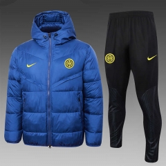 2023-2024 Inter Milan Bright Blue Cotton Suit With Hat-815