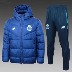2023-2024 Porto Bright Blue Cotton Suit With Hat-815