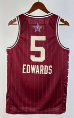 2024 NBA All Star Game Red #5 NBA Jersey-311