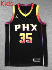 2024 Phoenix Suns Declaration Version Black #35 Kids/Youth NBA Jersey-1380