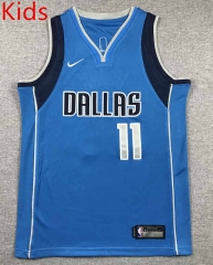 Dallas Mavericks Blue #11 Kids/Youth NBA Jersey-1380