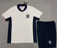 2024-2025 England Home White Soccer Uniform-9031