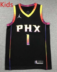 2024 Phoenix Suns Declaration Version Black #1 Kids/Youth NBA Jersey-1380