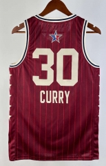 2024 NBA All Star Game Red #30 NBA Jersey-311
