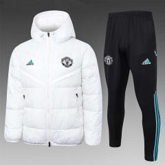 2023-2024 Manchester United White Cotton Suit With Hat-815