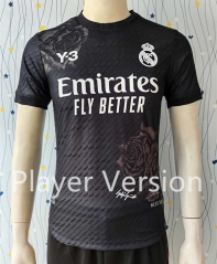 Player Version 2024-2025 Real Madrid Special Version Black Thailand Soccer Jersey AAA-807