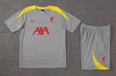 2024-2025 Liverpool Light Grey Thailand Soccer Uniform-4627
