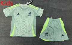 2024-2025 Mexico Away Green Kids/Youth Soccer Uniform-1506