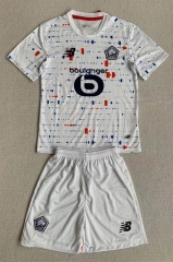 2024-2025 Lille Away White Soccer Uniform-AY