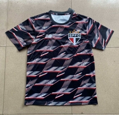 2024-2025 Sao Paulo Futebol Clube Special Version Black&White Thailand Soccer Jersey