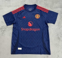 2024-2025 Manchester United Away Royal Blue Soccer Jersey AAA-4506