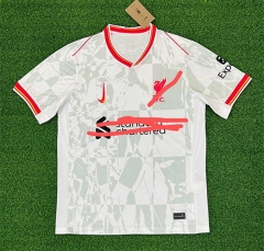 （S-4XL) 2024-2025 Liverpool Away White Thailand Soccer Jersey AAA-403