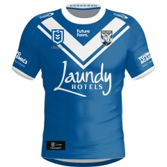 2024 NRL BullDogs Home Blue Thailand Rugby Shirt