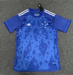 2024-2025 Cruzeiro Esporte Clube Home Blue Thailand Soccer Jersey AAA-GB