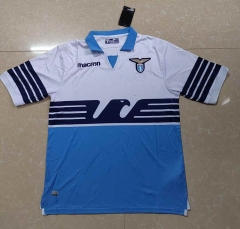 Retro Version 2018 Lazio Home Blue&White Thailand Soccer Jersey AAA-7T
