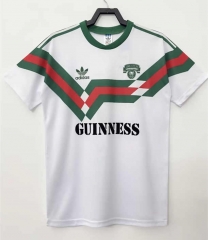 Retro Version 1988-1989 Cork City Home White Thailand Soccer Jersey AAA-811