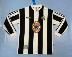 Retro Version 1995-1996 Newcastle United Home Red&White LS Thailand Soccer Jersey AAA-0664