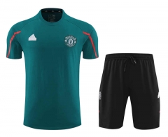2024-2025 Manchester United Green Thailand Soccer Uniform-4627