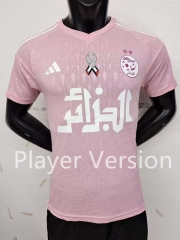 Player Version 2024-2025 Algeria Pink Thailand Soccer Jersey AAA-9926