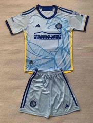 2024-2025 Atalanta Away Light Blue Soccer Uniform-AY