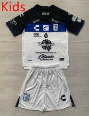 2023-2024 Querétaro Home Black&White Kids/Youth Soccer Uniform-AY