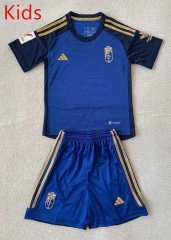 2024-2025 Granada Away Blue Kid/Youth Soccer Uniform-AY