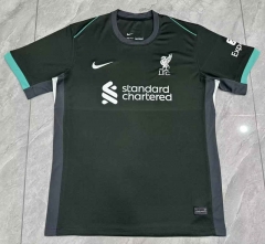 （S-3XL) 2024-2025 Liverpool Away Dark Green Thailand Soccer Jersey AAA-506