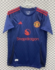 2024-2025 Manchester United Away Royal Blue Soccer Jersey AAA-9858