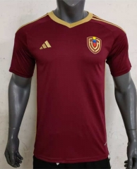2024-2025 Venezuela Home Red Thailand Soccer Jersey-416