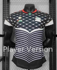 Player Version 2024-2025 Palestino Black Thailand Soccer Jersey AAA-888