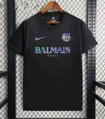 2024-2025 Barcelona Black Cotton T Shirt-DD3
