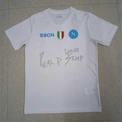 2024-2025 Napoli Souvenir Edition White Thailand Soccer Jersey