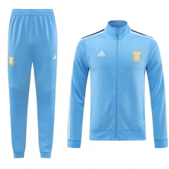 2024-2025 Argentina Sky Blue Thailand Soccer Jacket Uniform-LH