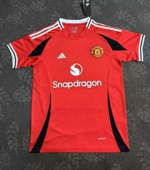 2024-2025 Manchester United Home Red Soccer Jersey AAA-0485