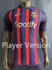 Player Version 2024-2025 Special Version Barcelona Home Red&Blue Thailand Soccer Jersey AAA-518
