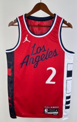 2025 Flying Limit Los Angeles Clippers Red #2 NBA Jersey-311