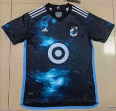 (S-4XL) 2024-2025 Minnesota United FC Home White Thailand Soccer Jersey AAA-818