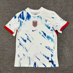 2024-2025 Norway Away White Thailand Soccer Jersey AAA-512