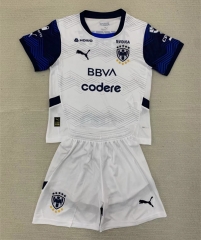 2024-2025 Monterrey Away White Soccer Uniform-AY