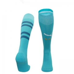 2024-2025 Olympique de Marseille Away Blue Kid/Youth Soccer Socks