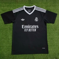 2024-2025 Real Madrid Black Training Soccer Jersey AAA