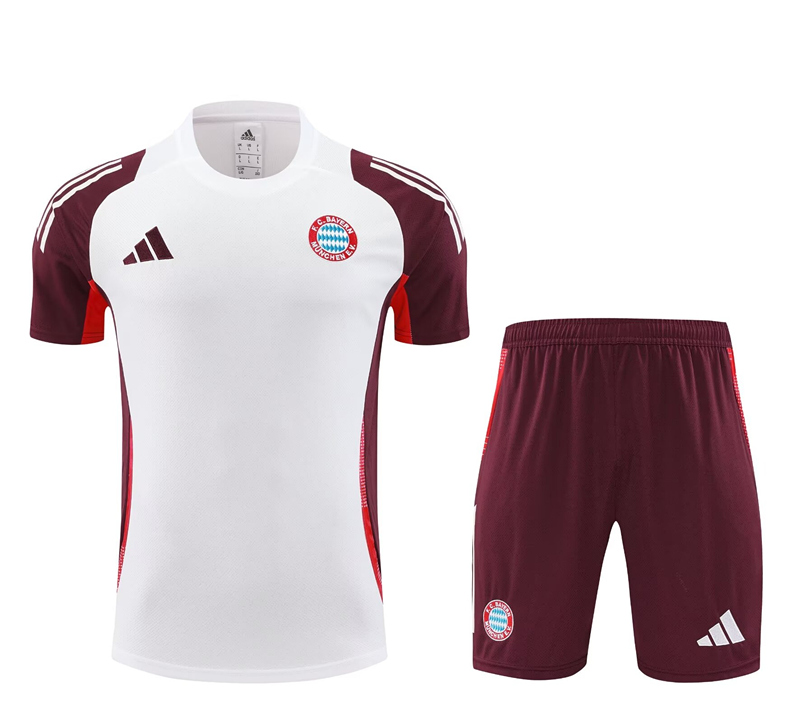 2024-2025 Bayern München White Thailand Soccer Uniform-4627